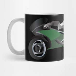 Motorbike bike motor scooter fire chair machine race Mug